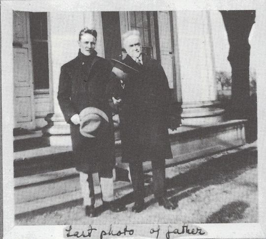 Ф. Скотт Фіцджеральд і його батько, Едвард, 1929 рік
