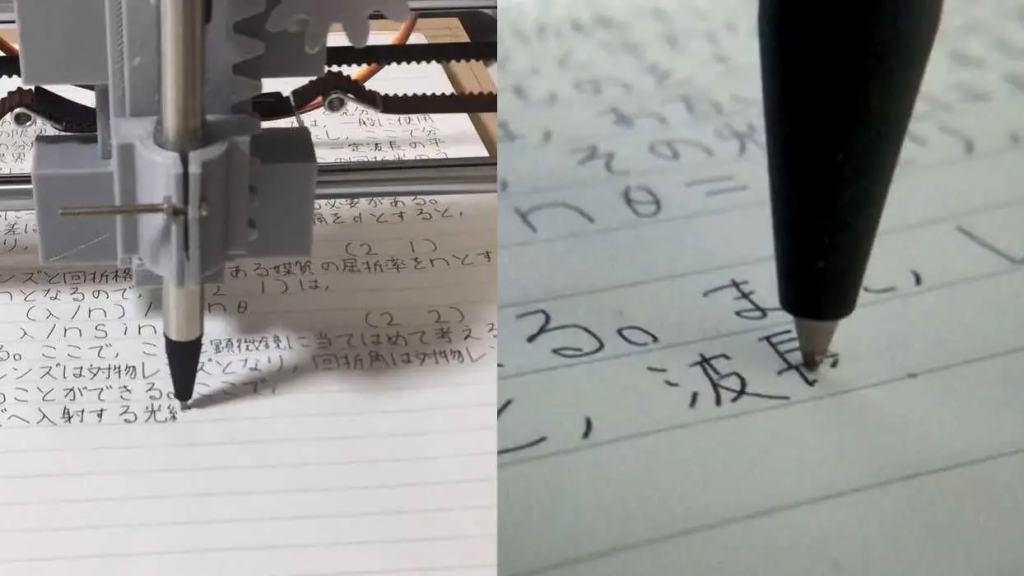 У Японії створили рукописну машину