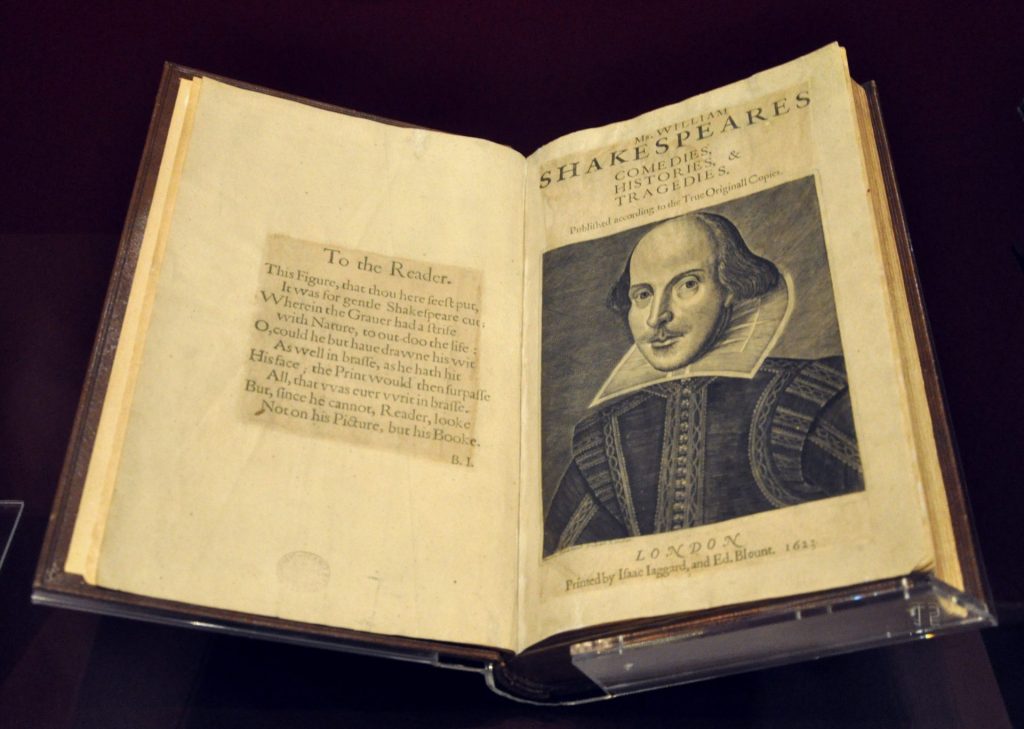 У Лондоні покажуть одне з перших видань п’єс Шекспіра 