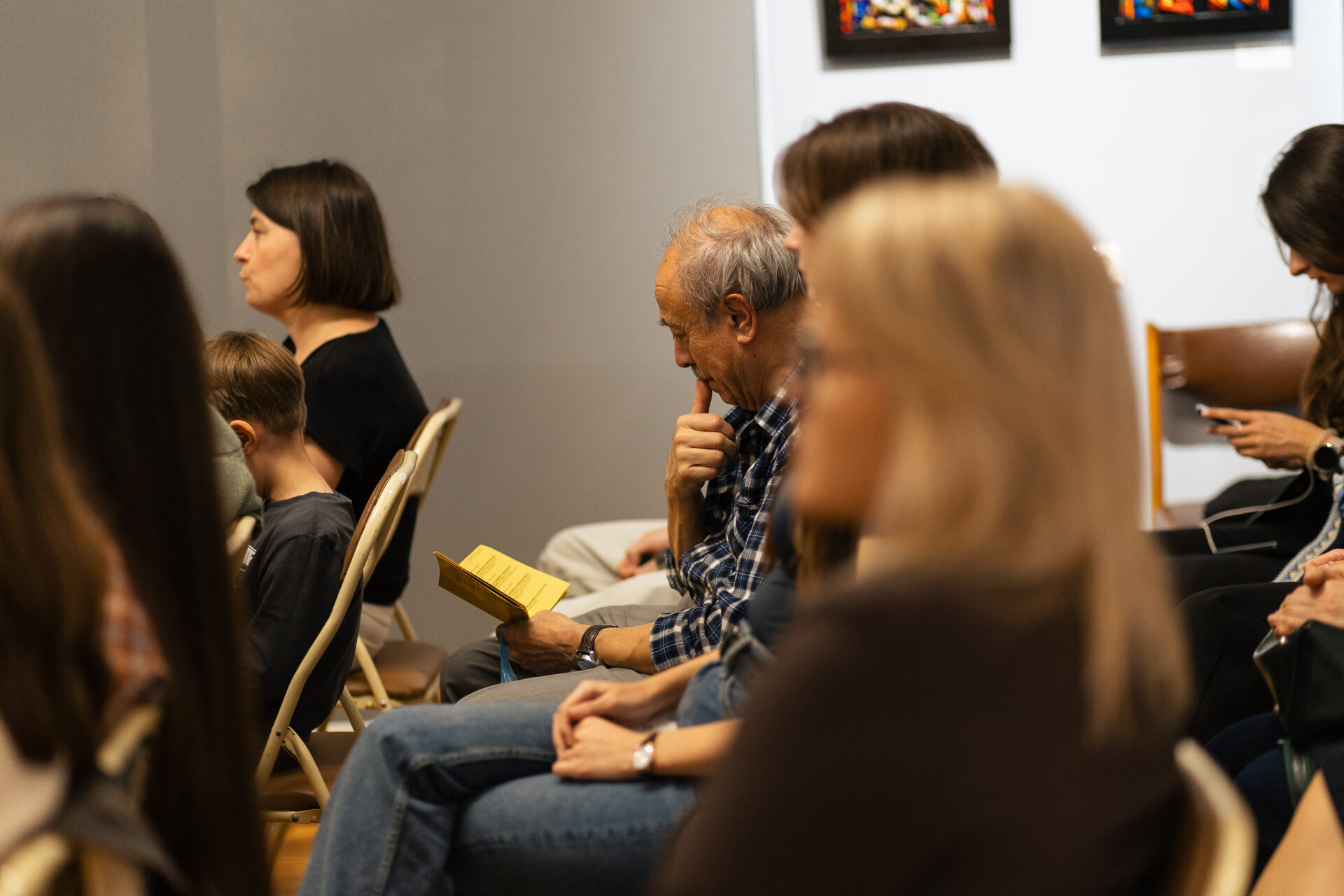 Публіка на лекції Агеєвої