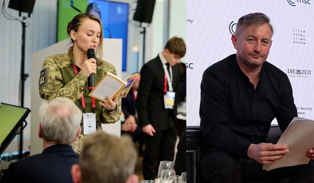 Що говорили Жадан і Чорногуз на безпековій конференції у Мюнхені?